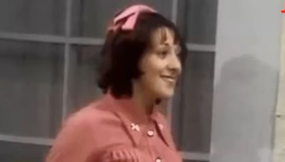 Cándida apareció por primera vez en “El Chavo del 8” en 1974, en el capítulo llamado “El alumno más inteligente” (Foto: captura de pantalla/ YouTube)