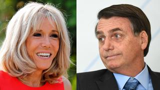 Bolsonaro niega haber insultado a Brigitte Macron, esposa del presidente de Francia