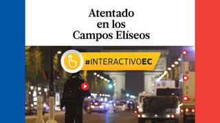 Lo que se sabe del atentado en los Campos Elíseos [INTERACTIVO]