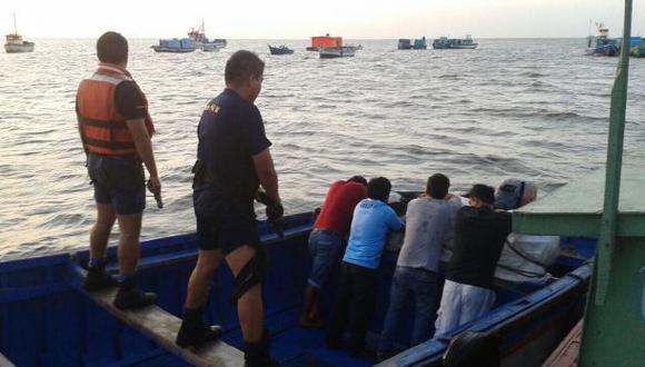 Sechura: delincuentes pretendían recuperar embarcación fondeada