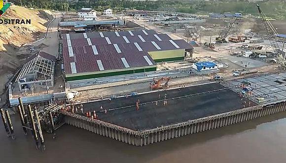 Ositran: Obras del puerto de Yurimaguas están concluidas - 1
