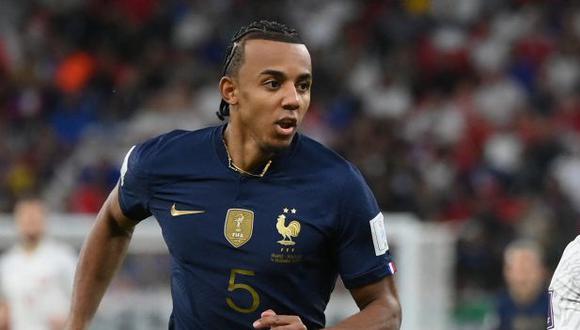 Jules Koundé fue titular en Francia por tercera vez en el Mundial de Qatar. (Foto: AFP)