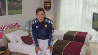 Lionel Messi: humorista realizó genial imitación del argentino