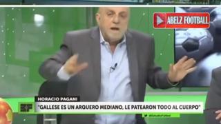 Pagani 'explotó' en vivo al hablar de Pedro Gallese [VIDEO]