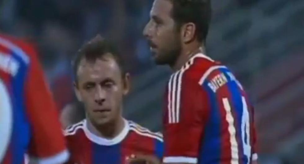 Claudio Pizarro anotó en amistoso del Bayern (Captura de video / YouTube)