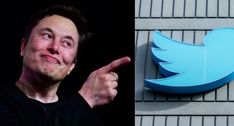 Elon Musk compró Twitter en el 2022 por 44.000 millones de dólares. (Fotos: Frederic J. BROWN y Constanza HEVIA / AFP).