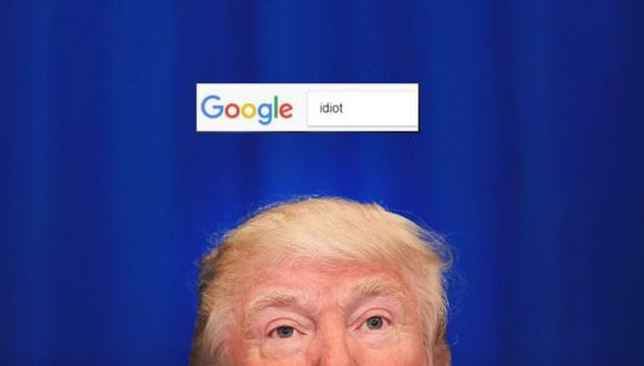 Donald Trump fue objeto de "Googlebombing". (Foto: Getty/BBC)