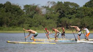 Mira el atractivo torneo de surf en laguna de Amazonía peruana