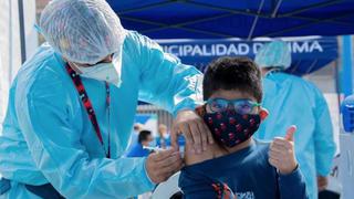 COVID-19: ¿cuándo inicia la vacunación para niños de 9 años a más en el Perú?