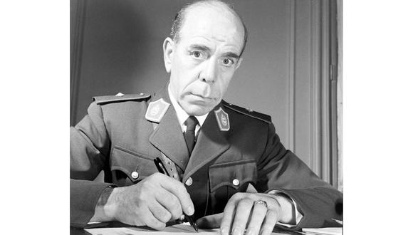 Edelmiro Farrell, presidente de Argentina durante su unión al grupo de Los Aliados en la Segunda Guerra Mundial.