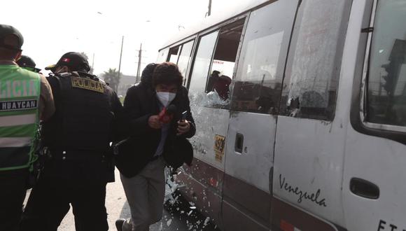 Anuncian paro de transportistas urbanos en Lima y Callao el próximo lunes 4 de julio. (Foto: Julio Reaño@ / photo.gec)