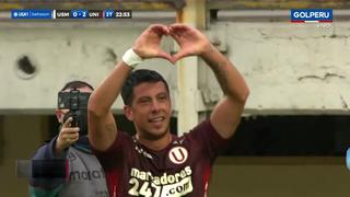 Federico Alonso se impone y anota el segundo gol de Universitario vs. San Martín | VIDEO
