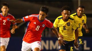 Ecuador y Chile empataron 1-1 por el Sudamericano Sub 17 | RESUMEN Y GOLES