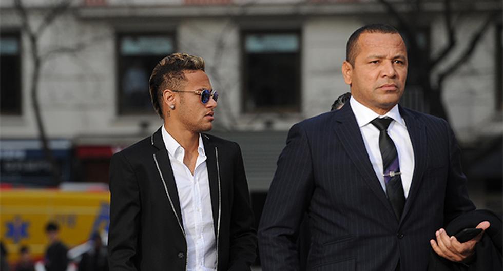 Así fue el encuentro entre Neymar y la prensa española. (Foto: Getty Images)