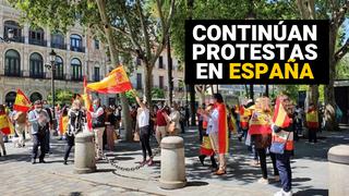 Coronavirus en España: Centenares de personas continúan protestas en contra el Gobierno