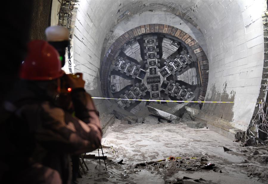 Finalizó construcción de túnel (Foto: Xinhua)
