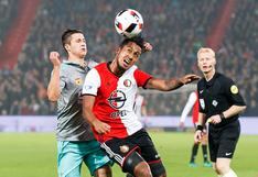 Con Renato Tapia, Feyenoord empató con Zorya Luhansk en la Europa League