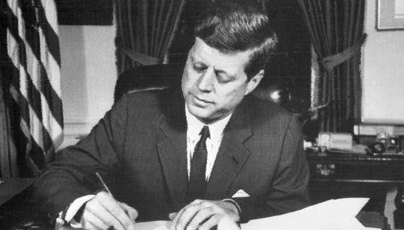 John F. Kennedy, ex presidente de Estados Unidos. (Foto: AFP)