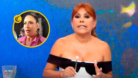 Magaly Medina arremete contra Tilsa Lozano por sus críticas a Pamela López: esto es lo que dijo | Foto: Magaly TV la Firme - YouTube (Captura de pantalla) / Composición EC