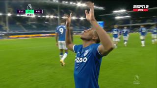 Yerry Mina anota de cabeza el 2-1 de Everton ante Arsenal por Premier League | VIDEO