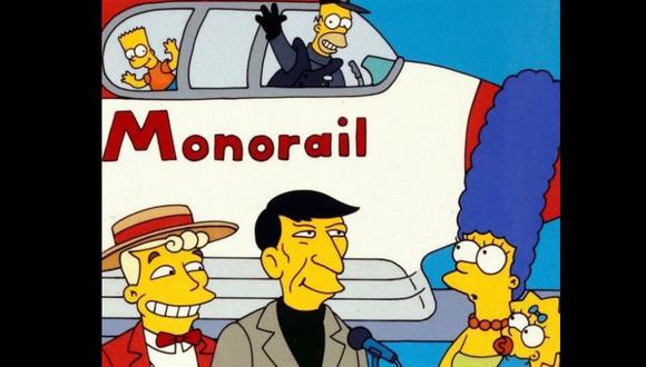 "Marge Vs. The Monorail", clásico episodio de "Los Simpson" que no podrás ver en Disney+. Foto: Fox.