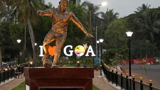 Cristiano Ronaldo y su estatua de la discordia en India