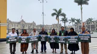 Líderes indígenas y músicos piden protección para defensores ambientales