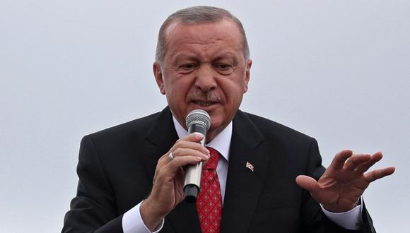 Recep Tayyip Erdogan afirma que el ex presidente egipcio Mohamed Mursi "fue asesinado". (EFE).