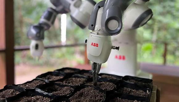 Robot ahorra en tiempo el trabajo de sembrado para la reforestación. Sirve de ayuda a guardabosques. (Foto: ecoinventos.com)