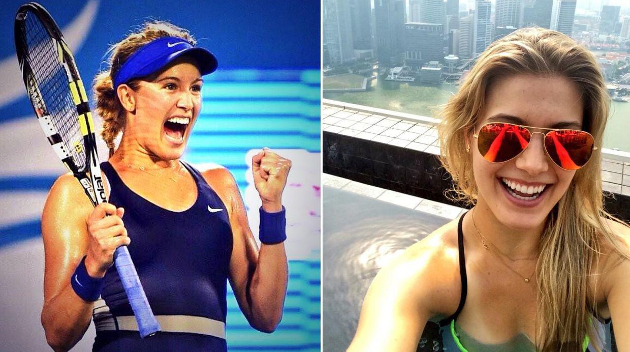 Eugenie Bouchard, tenista que cautiva con sus selfies y juego - 1