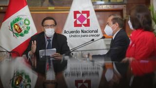 Martín Vizcarra invoca a encontrar “alternativas viables” para pensionistas de la ONP