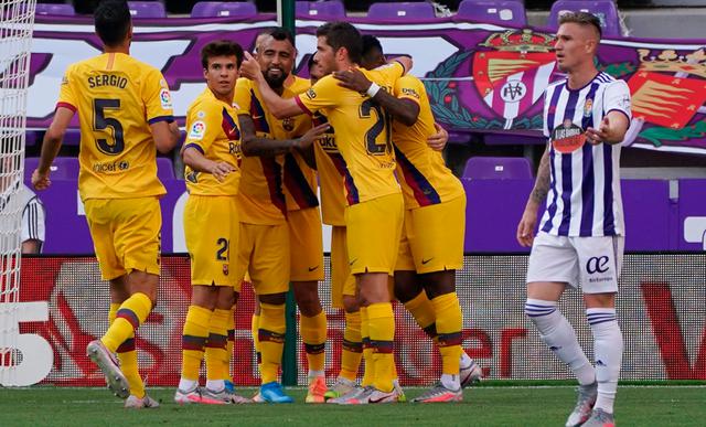 Barcelona enfrentó al Valladolid por LaLiga | Foto: AP/AFP/EFE
