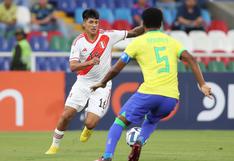 Perú cayó goleado 0-3 ante Brasil por el Sudamericano Sub 20 | VIDEO