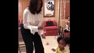 YouTube: El divertido baile de Michelle Obama con una niña de 2 años