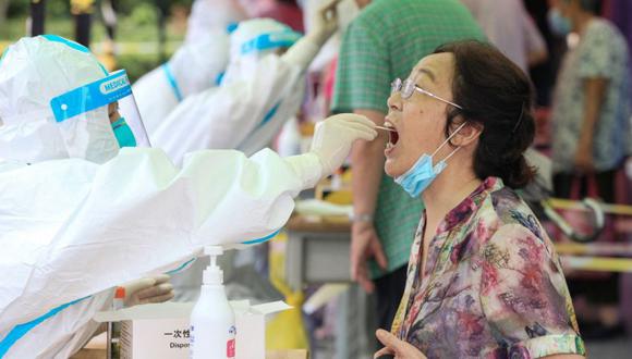 Coronavirus en China| Últimas noticias | Último minuto: reporte de infectados y muertos por COVID-19 hoy, viernes 30 de julio del 2021. (Foto: STR / AFP) / China OUT).