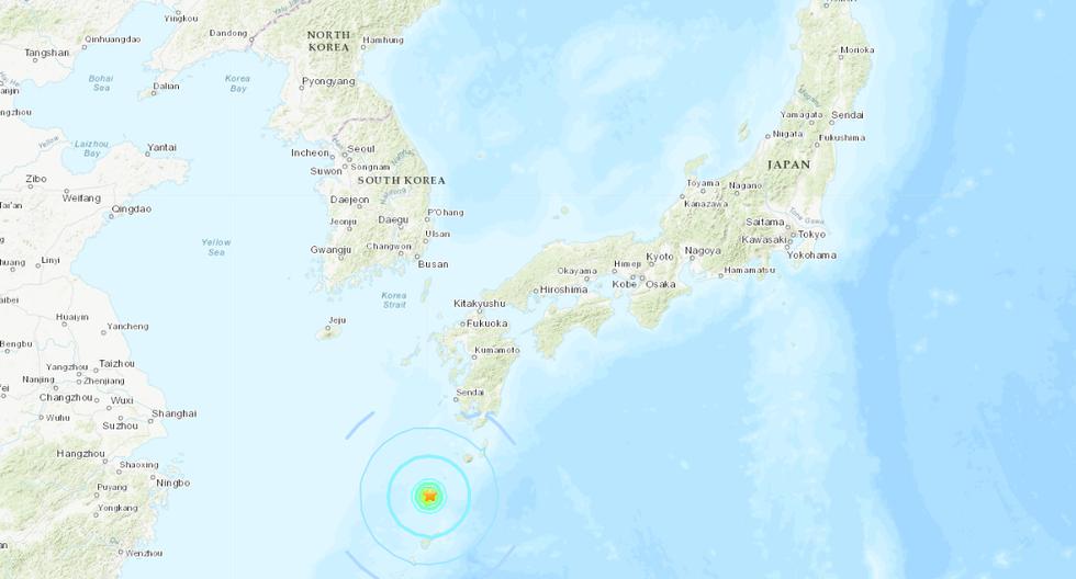 Terremoto en Japón de magnitud 6 sacude las islas Tokara sin alerta de tsunami. (USGS).