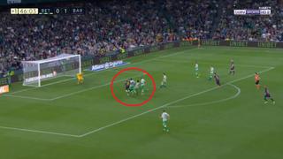 Barcelona vs. Betis: exquisito pase de taco de Luis Suárez para el 2-0 de Lionel Messi | VIDEO