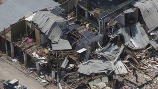 Ecuador: El desastre que dejó el terremoto visto desde el aire