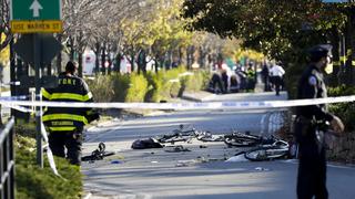 Así quedó la ciclovía tras el ataque terrorista en Nueva York [FOTOS]