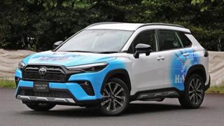 Toyota presentó el prototipo del Corolla Cross H2 Concept y ahora lleva motor de hidrógeno