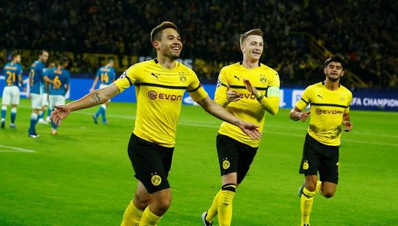 Borussia Dortmund humilló 4-0 al Atlético de Madrid en el Signal Iduna. El encuentro se desarrolló por la jornada 3 del Grupo A Champions League (Foto: agencias)
