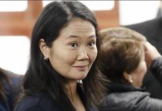 Poder Judicial autoriza viajes de Keiko Fujimori a Inglaterra y España del 30 de noviembre al 9 de diciembre