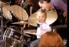 Niño de 3 años es sensación en Rusia tocando la batería [VIDEO]