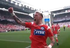 Gol de Oliver Sonne para el título de Silkeborg en la Copa de Dinamarca | VIDEO