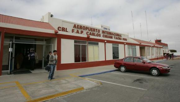 Remodelación del Aeropuerto de Tacna concluiría en junio