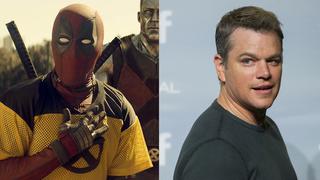 "Deadpool 2" tiene un cameo secreto de Matt Damon