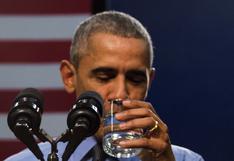 EEUU: Obama bebe agua filtrada en Michigan para ver si es potable