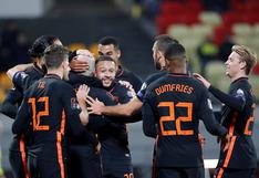 Holanda vs. Letonia: resultado y fotos del partido por Eliminatorias Qatar 2022