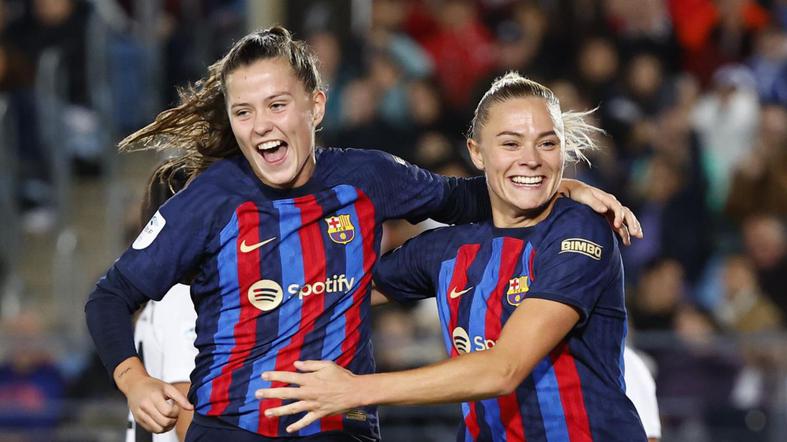 Barcelona goleó a Real Madrid en el clásico femenino | RESUMEN Y GOLES