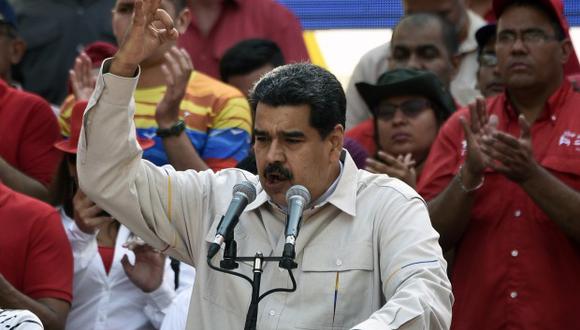 Nicolás Maduro dijo que Caracas recuperará Citgo a través de un juicio contra Estados Unidos. (Foto: AFP)